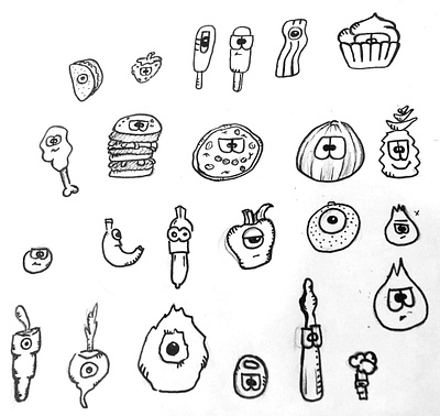 I love doodling food doodle dooodle drawing food food doodle foodle illustration
