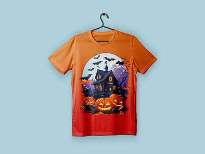 Halloween T shirt Design animation background customer service design graphic design illustration logo motion graphics shirt ui