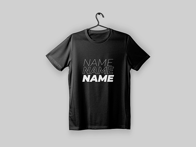 Your Name Design T-Shirt animation background customer service design graphic design illustration logo motion graphics shirt ui