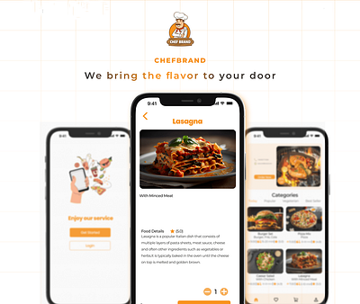 Delivery Mobile App Design ui ux webapp wireframing prototyping