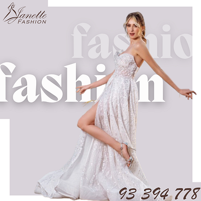 janette fashion social media posts graphic design