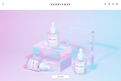 Website Redesign Mockup | Herbivore Botanicals inspiration redesign ui website