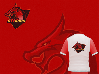 RED DRAGON 3d animation brand branding design gaming graphic design illustration logo ui vector