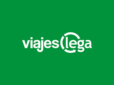 Viajes LEGA - Travel Agency branding graphic design logo