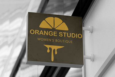 Photoshop / illustrator - Orange Logo design