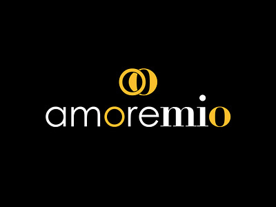 AMORE MIO - Wedding Planners branding graphic design logo