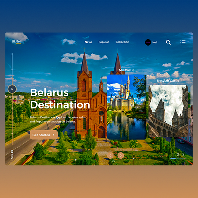 Belarus Web Design 3d animation app appdesign branding design graphic design illustration logo motion graphics ui uidesign ux uxdesign
