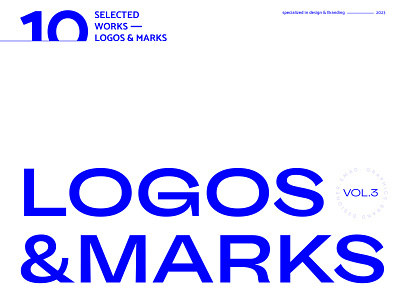 Logos & Marks 2023 branding graphic design icons illustration logo logodesign logofolio logomark logos marks
