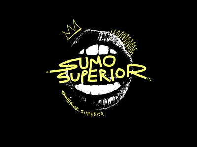 Sumo superior - tshirt design branding design print tshirt weightlifting