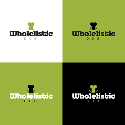 Wholelistic Dog Logo Design app brand design branding design graphic design illustration logo logo design tutorial ui vector