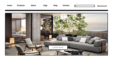 First Furniture project graphicdesign ui webdesign