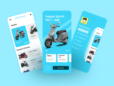 Moto Dealer App ui