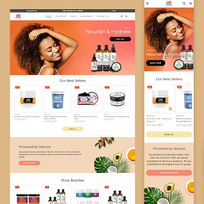 Responsive website responsive website retail ui