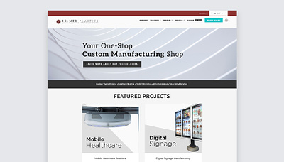 Bo-Mer Plastics | Brand + Website Design branding plastics reband web design