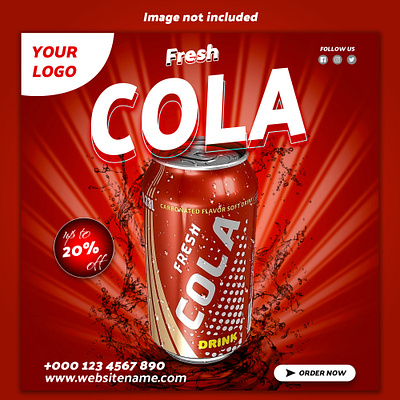 Cola Social Media Post Design Templates adobe photoshop cola cola social media post designs creative designer creative designs design templates digital marketing graphic art graphic design graphic designer graphics grphics photoshop photoshop art post designs social media social media post designs socialmediapost templates templates.