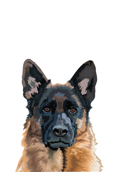 DOG vector dog graphic design pet vector