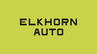 Elkhorn Auto Typeface auto automobile branding coca cola contemporary design display font graphic design logo modern old fashion old school retro typeface vintage