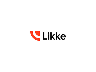 Likke - Logo Design abstract logo brand identity branding company logo creative logo graphic design logo logo design logo designer logo idea mark minimalist modern logo monogram symbol top logo visual identity wordmark