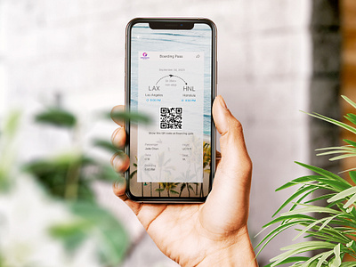 Daily UI #24 - Boarding Pass app branding dailyui design figma mobile mobileapp ui ux
