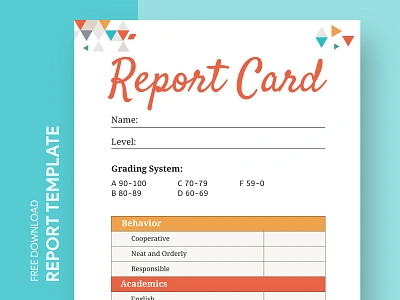 Report Card Free Google Docs Template classroom docs free template free template google docs google google docs grade grades high homeschool preschool print printing progress report school student template templates word