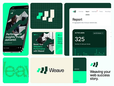 Weave - Digital Branding Implementation app app icon brand branding branding implementation design graphic design illustration logo logo design minimal modern modern minimalist logo modern logo social media typography ui vector web analytics