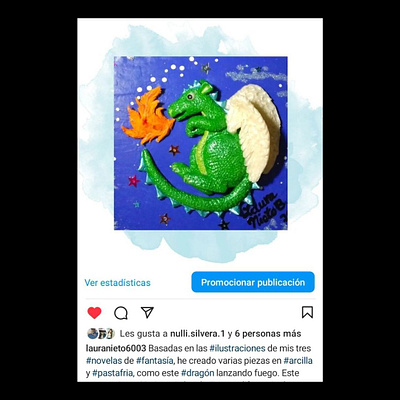 Post for Instagram - Dragon artwork artcraft artwork crafting design dragon modeling clay