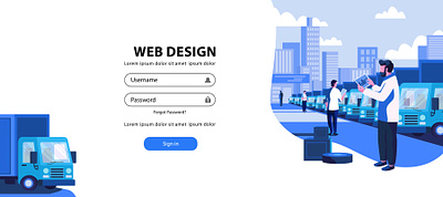 Website illustration character color concept design drawing flat illustration logo ui