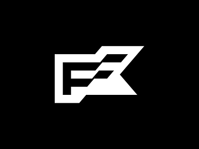 F-Flag logo branding f fintech flag logo logotype mark symbol