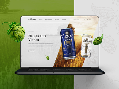 Beer site webdesign beer concept design e commerce e shop ecommerce eshop figma hop site ui ux web webdesign website
