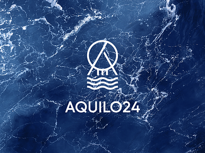 Aguilo24 - Branding blue branding case study logo logo design maritime symbol training water