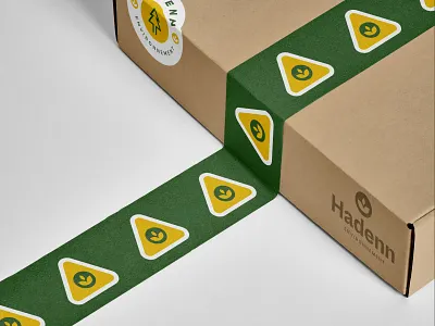 Hadenn Environnement - Landscaper branding badge branding design graphic design identity illustration logo seaside ui vector