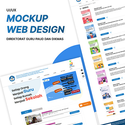 MOCKUP WEBSITE DESIGN - UI/UX app design ui ux website
