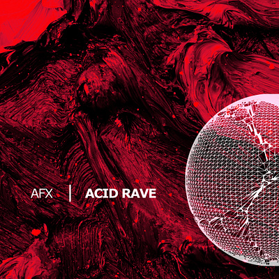 AFX / Acid rave - Acid techno EP album cover design acid beatport cover cover design design ep graficky dizajner grafik piestany rave slovakia slovensko techno