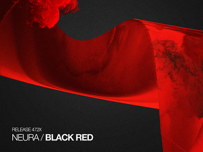 Neura - Black Red, Underground techno Album EP cover designer album analog beatport cover design graficky dizajner grafik piestany slovakia slovensko techno techno cover design techno dj techno ep underground