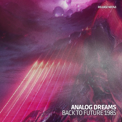 Analog Dreams - Retrowave, synthwave album EP cover design album art blade runner cover darksynth design future graficky dizajner grafik music piestany poster retro retrowave slovakia slovensko synthwave