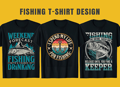 FISHING T-SHIRT DESIGN. custom tshirt fishing t shirt design fishing vector t shirt design tshirt vector