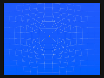 Interactive Canvas Grid Field [open-source code] 3d animation canvas design grid interaction interactive javascript minimal motion mouse playful ui web