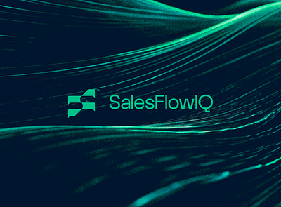 SalesFlowIQ ai branding graphic design icon logo logodesign