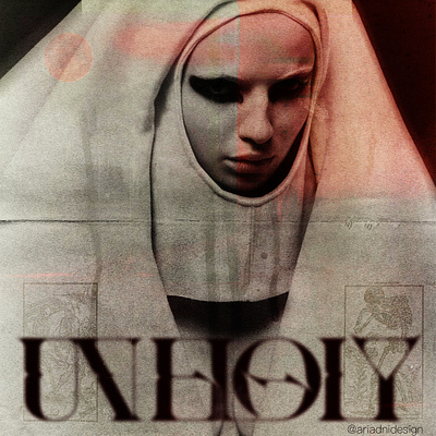 Unholy. branding design graphic design grunge illustration logo photoshop