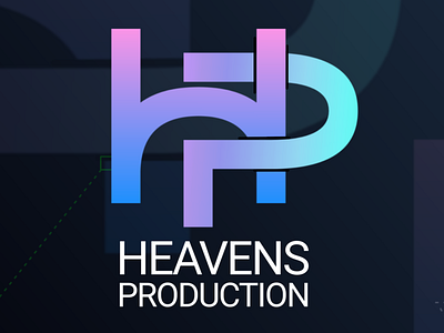 Heavens Production branding graphic design illustration logo