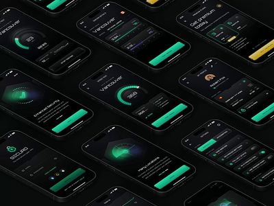 Securo — Cyber Mobile VPN (Full Project) cyber cyberpunk cyberpunk design cybersecurity ip mobile app mobile design mobile vpn network security privacy product design proxy server ui ui animation ux vpn vpn app vpn app design vpn design