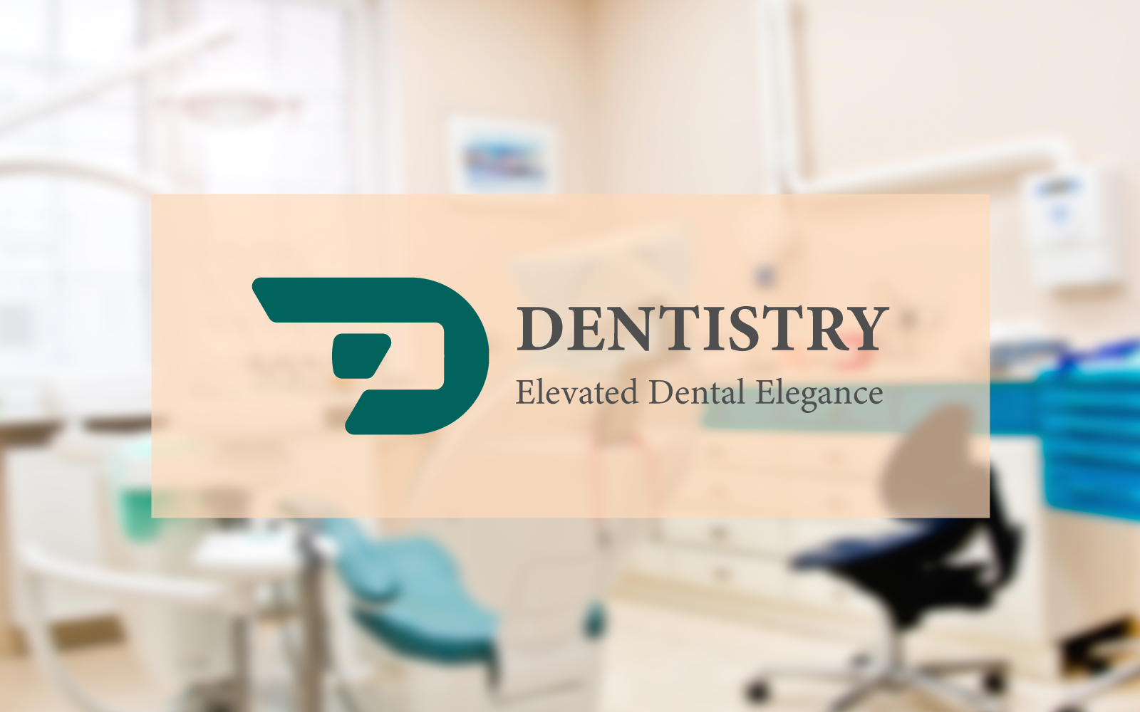 DENTISTRY Elevated Dental Elegance Logo Design by Noor Waseem on Dribbble