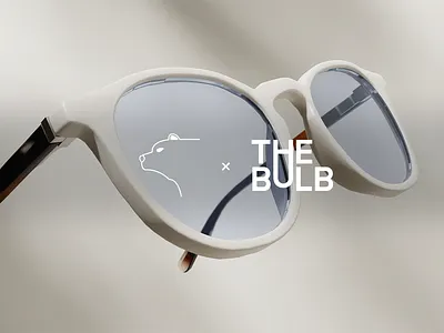 The Bulb - Branding 3d 3d modeling advertising animation art direction brand branding graphic design identity logo model motion graphics product design sunglass ui