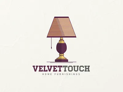 Table Lamp Logo Design 2d design branding creative logo design graphic design home furnishing illustration logo modern logo table lamp table lamp logo
