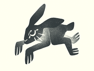 Harehunt art character graphic design illustration