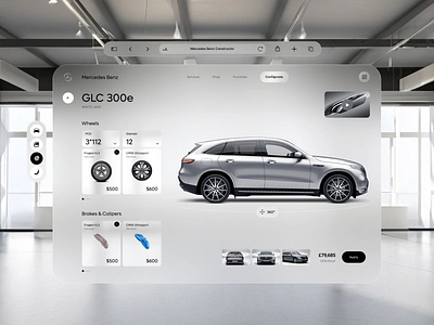 Mercedes Configurator – Сar Customiser Solution app auto automobile automotive b2b car cars configuration configurator crm custom design drive electricity saas software transport vehicle web website