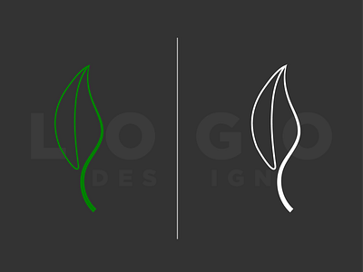 Green Life Logo Design ( Leaf Logo ) branding design graphic design green green logo leaf logo logo typography vector