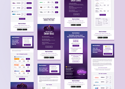 MoneySuperMarket Emails crm design email marketing ui ux