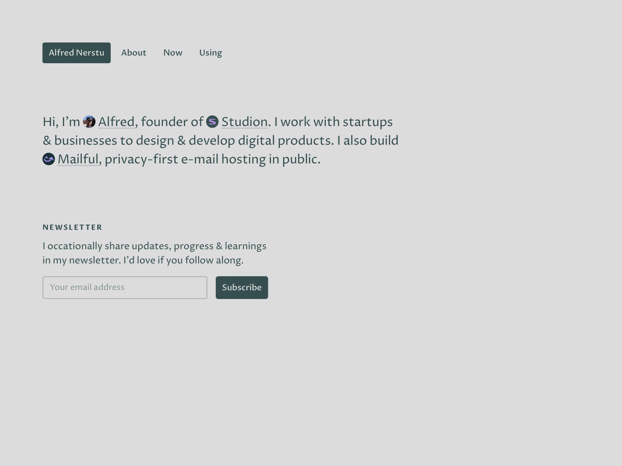 Shot #22633827 design personal website svelte webdesign website
