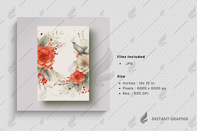 A painting of a flower with Birds Generative AI. . floral doodle . flower . flower plants . flower wallpaper . hand drawn floral . plant painting . spring background . watercolor invitation 01. painting blossom background butterfly flower drawing floral drawing graphic design hand drawn nature leaf sketch